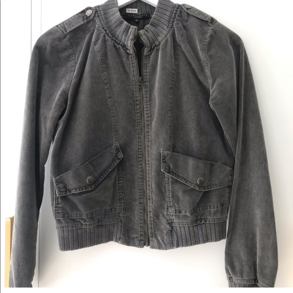 Sanctuary Zippered Corduroy Jacket - Picture 1 of 3